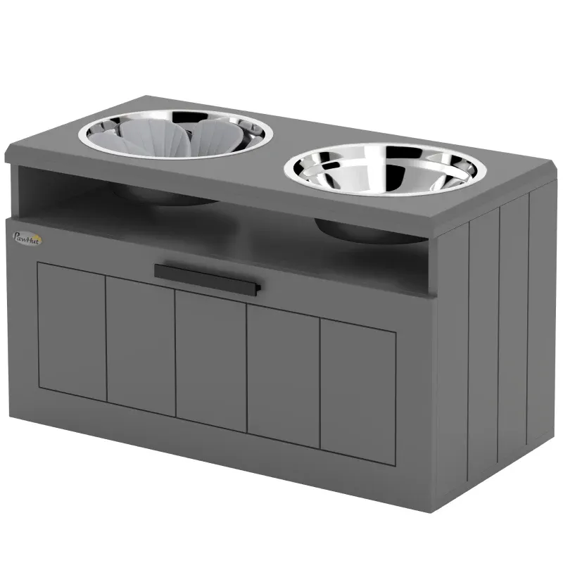 Elevated Dog Bowls, Large Breed Raised Dogs Bowl Stand With