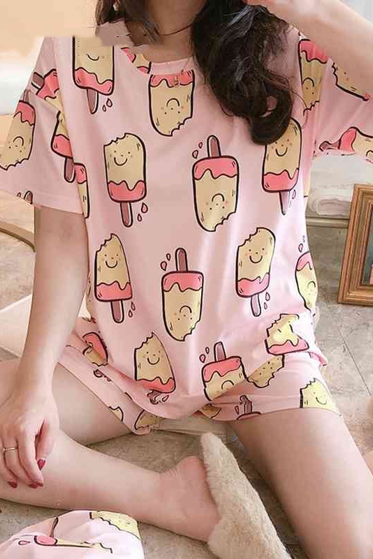 Title 2, Ladies cartoon pajamas home service