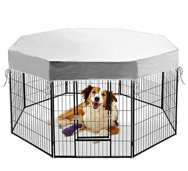 Courtyard Pet Carrier Nest Top Cover Outdoor Sunscreen Outdoor Waterproof Silver - Shop at LoveMi