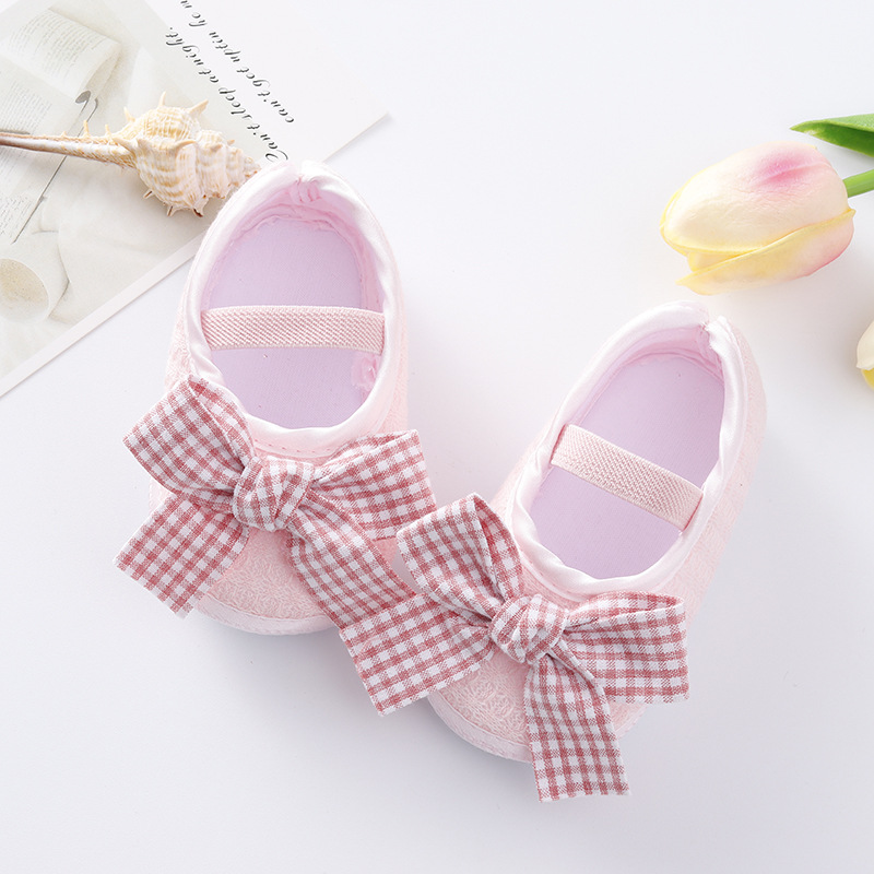 Title 7, Baby Shoes Bow Soft Sole Toddler