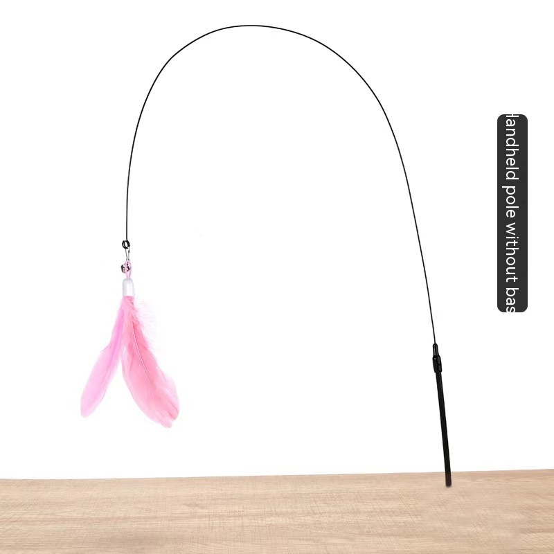 Handheld Rod Pink Wool