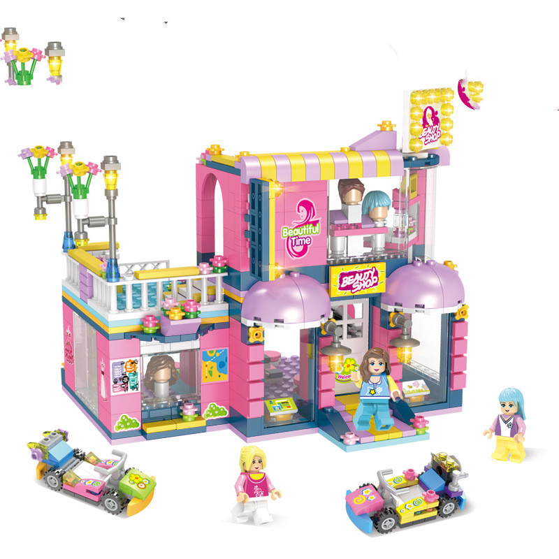 Title 2, Building block toy girl