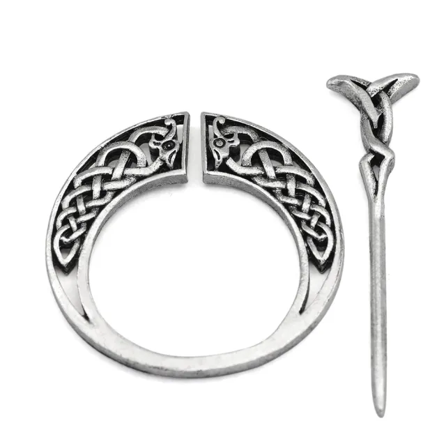 Women's Fashion Vintage Disc Hairpin Silver - Shop at LoveMi