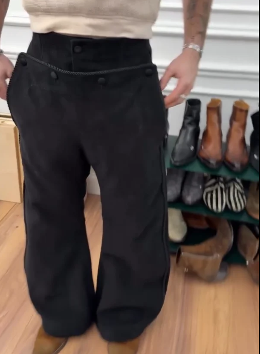 Men's Fashion Open-crotch Flared Pants