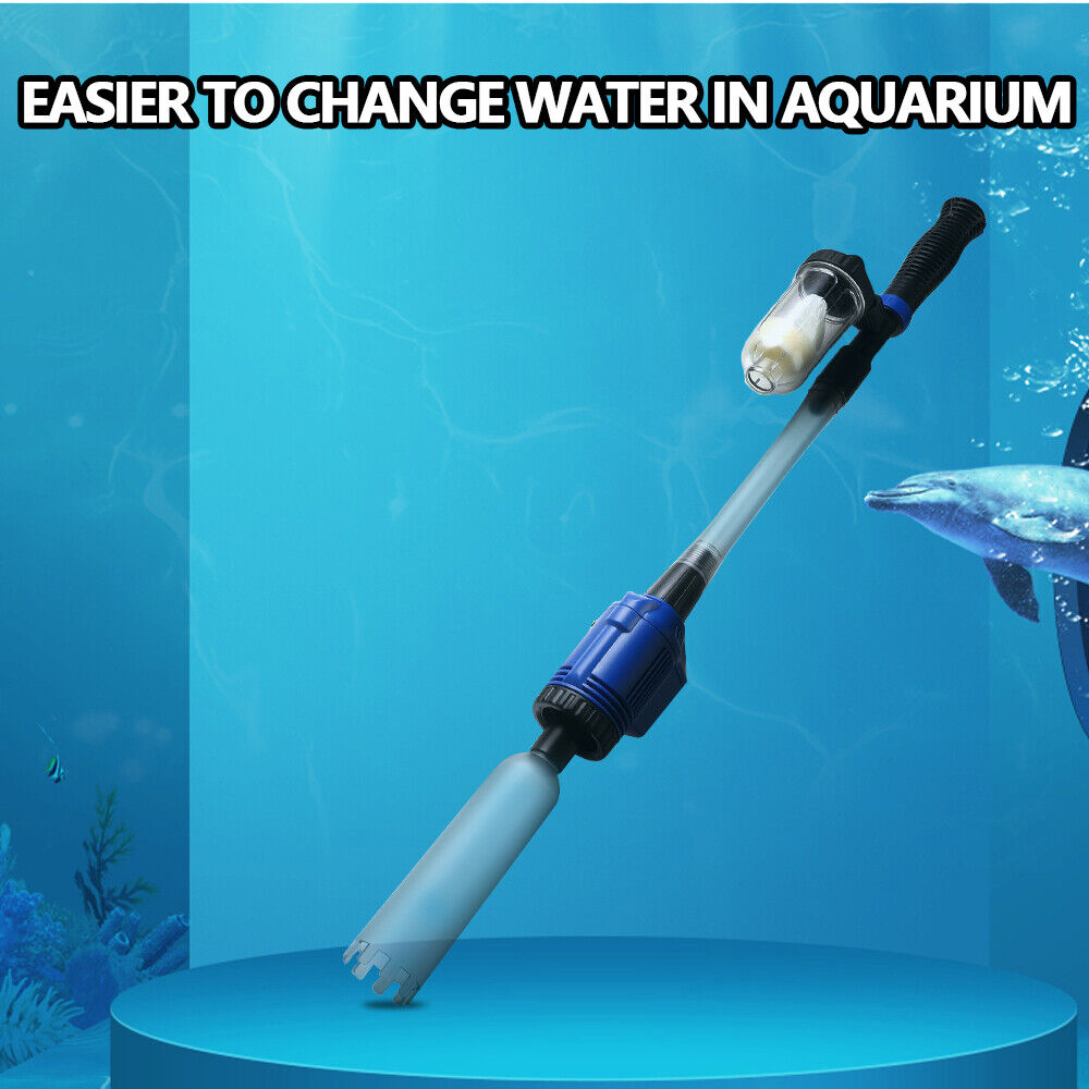 Pompe de nettoyage d'aquarium, pompe de changement de siphon, filtre à eau – Image 3
