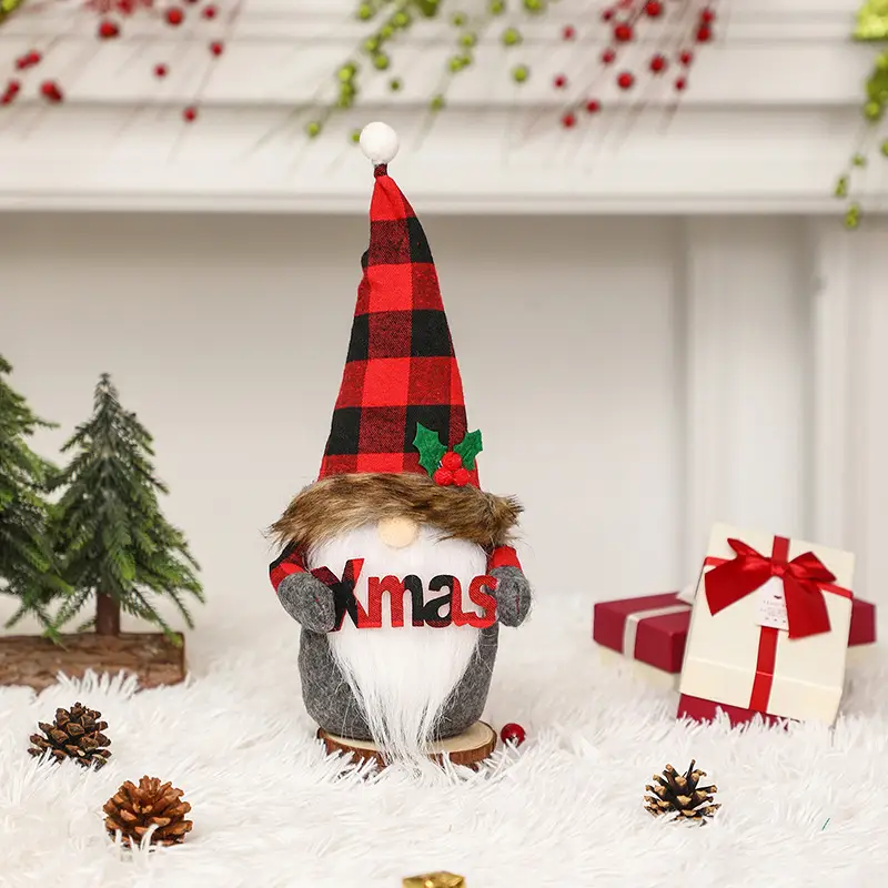 Christmas Gnome Faceless Doll Merry Christmas Home Decoration Navidad Natal Gift New Year Kids Gifts Xmas Decor For Home