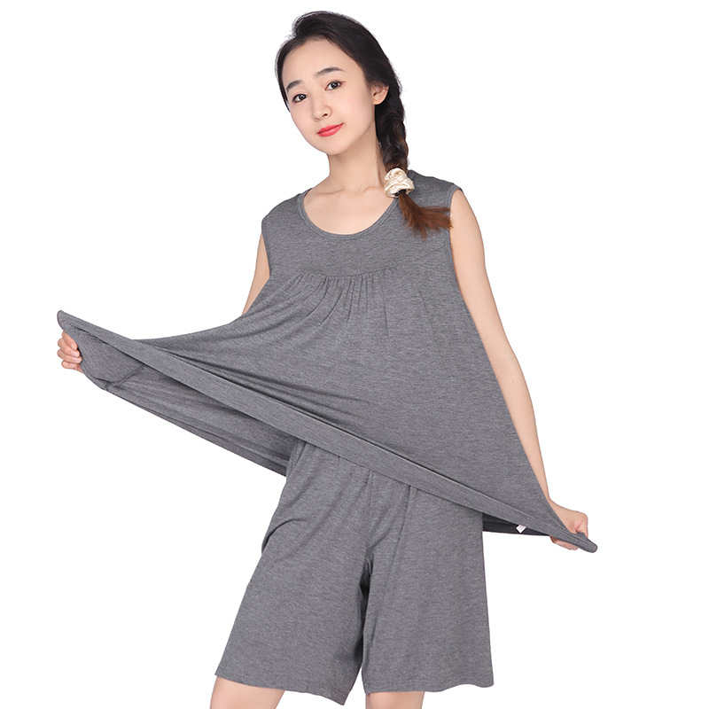 Vest Shorts Pants Two-piece Home Clothes
