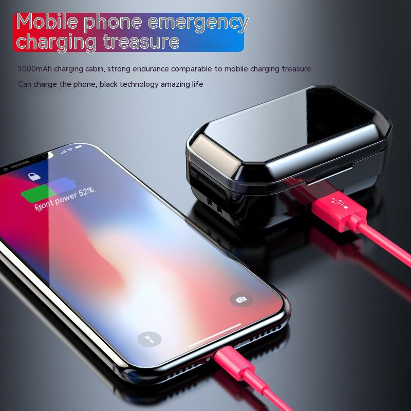 Home Fashion Simple Wireless Bluetooth Headset Noise Reduction - Image 3