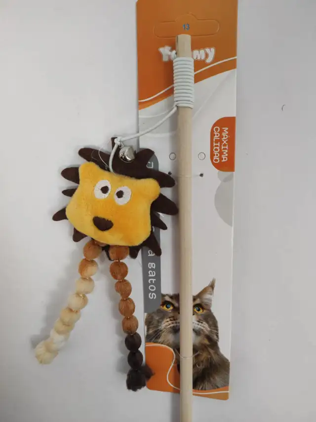 Cute Lion Teasing Cat Stick Style2 - Shop at LoveMi