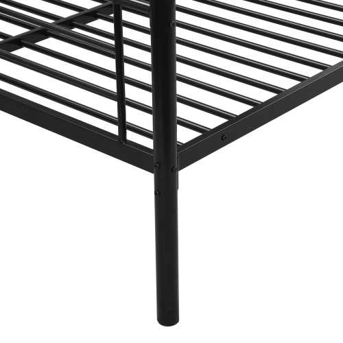 Twin Over Full With Trundle Metal Bunk Bed view 5