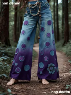 Fashionable Casual Women's Jeans - Style8 - View 1
