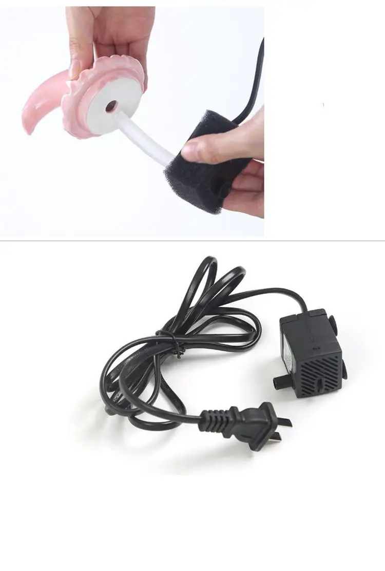 Cat Water Dispenser Ceramic Automatic Circulating Feeding Without Current Movement