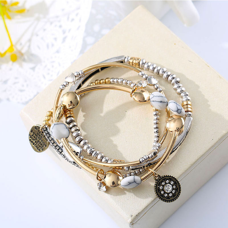 European And American Fashion Trend Multi-layer Bracelet