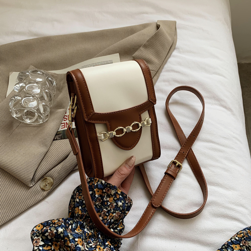 New Trendy Fashion Small Square Bag Net Celebrity Explosion Cross-body Mobile Phone Bag