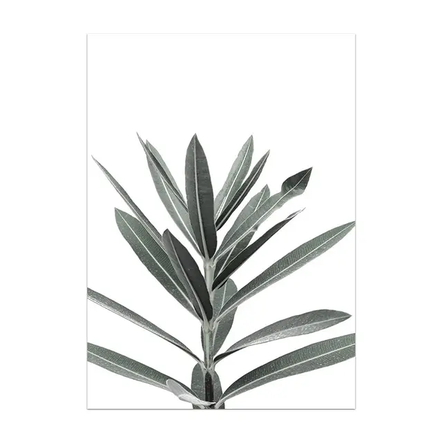 Nordic Small Plant Decoration Painting Canvas