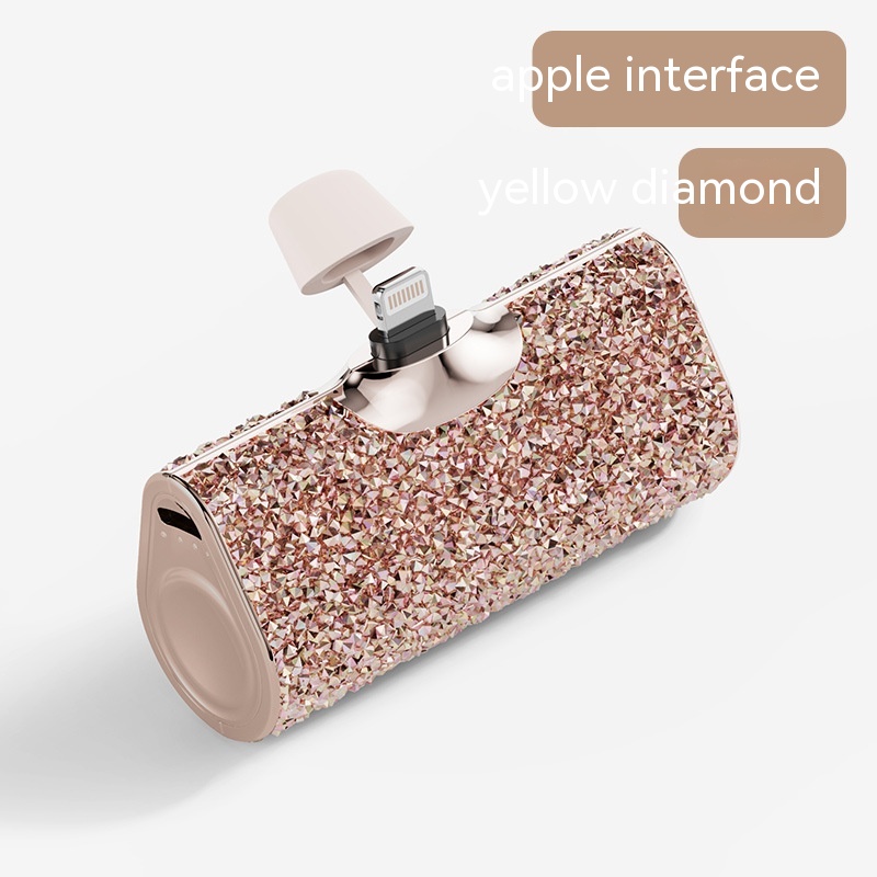 Gold Diamand Apple Interface