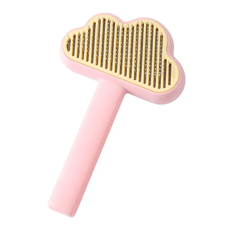 New Cloud Pet Comb Cat Brushing Self-cleaning