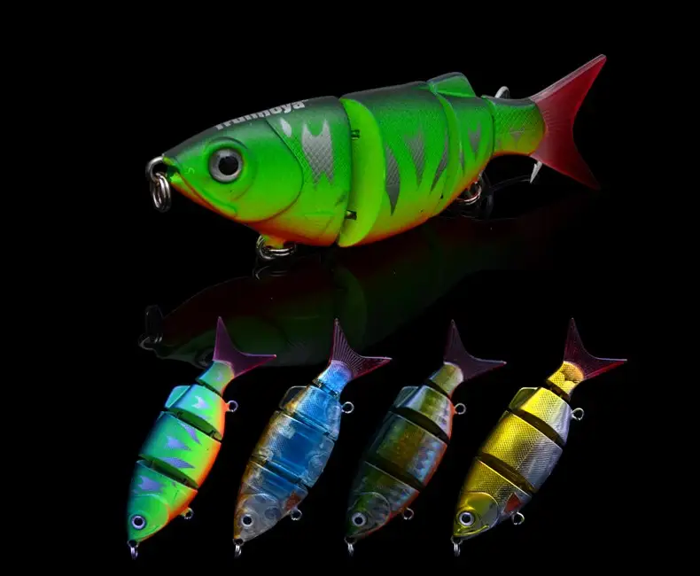 Multinode Swing Luya Dummy High Emulation VIB Vibration Hard Bait