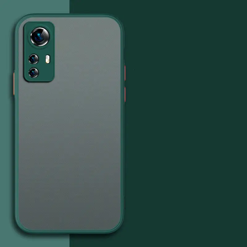 Drop-resistant Ultra-thin Frosted Silicone Transparent Protective Case
