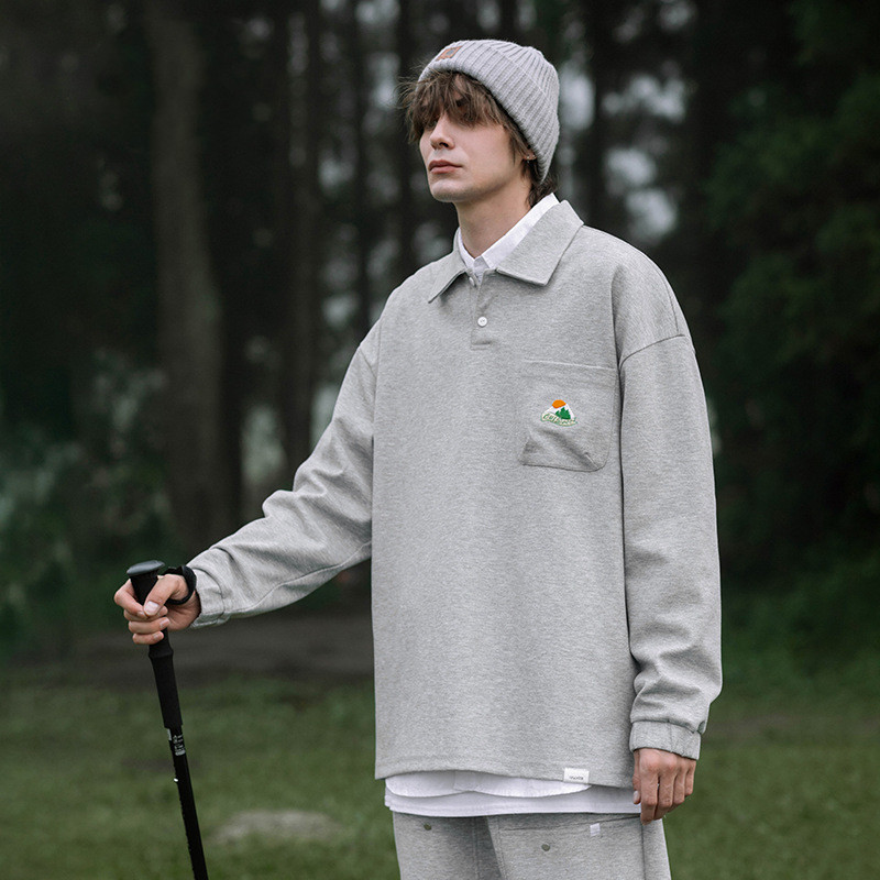 Japanese Long Sleeve Side Split Jacket