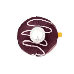 Cute Donut Series Pet Cats Dogs Sof TRings Sterilization Rings Of Shame - Chocolate Ring - View 1