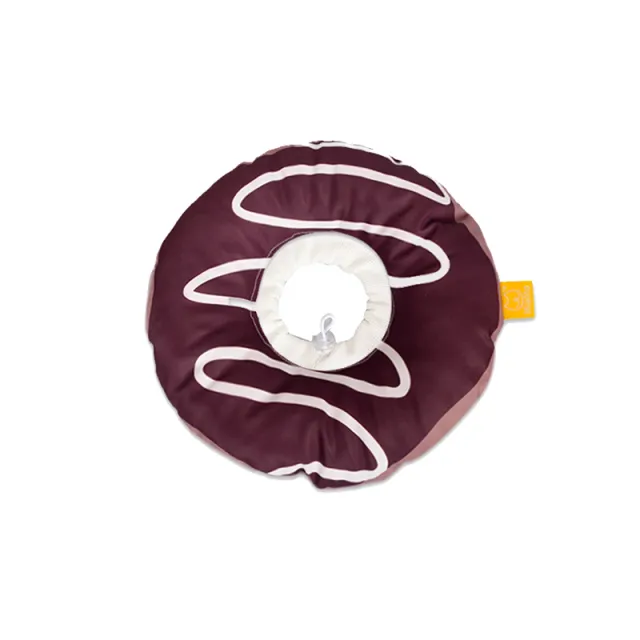 Cute Donut Series Pet Cats Dogs Sof TRings Sterilization Rings Of Shame Chocolate Ring - Shop at LoveMi