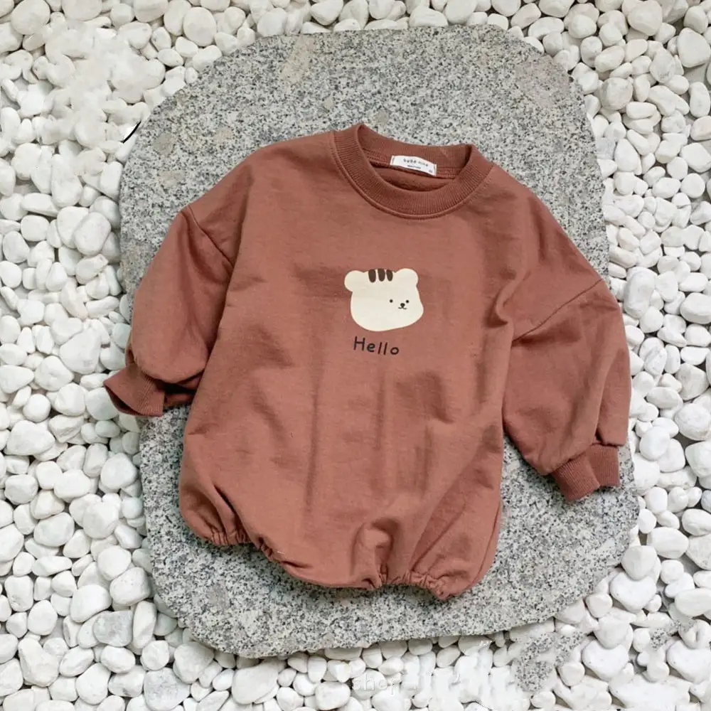 Outing Hug Clothes Autumn And Winter Baby One-piece Suit