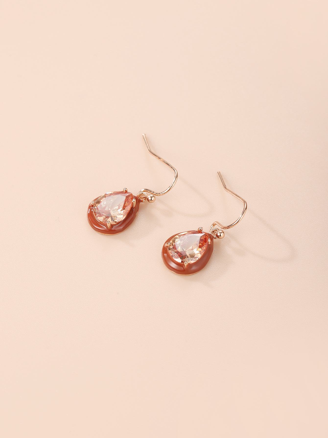 Fashionable Simple Metal Temperament Earrings