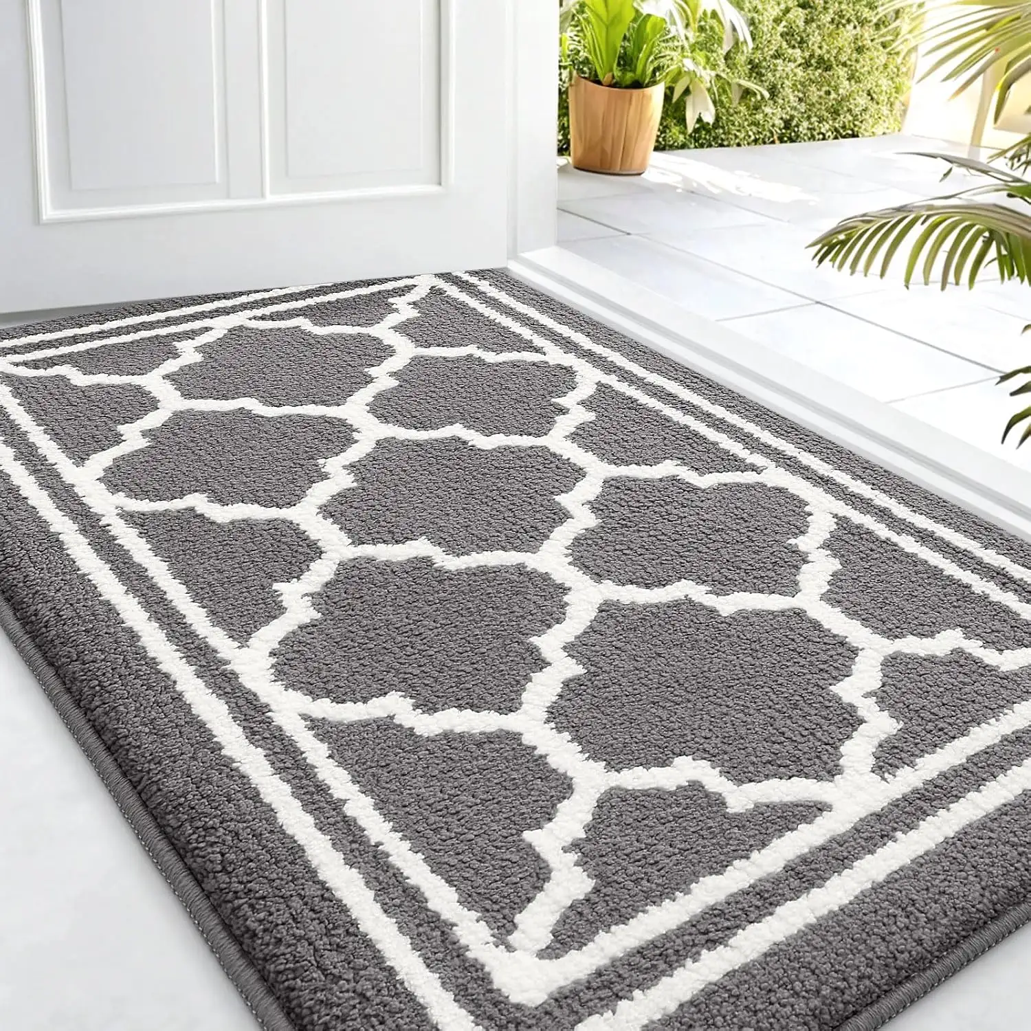 Indoor Door Mat, Dirt-Resistant & Absorbent Doormat