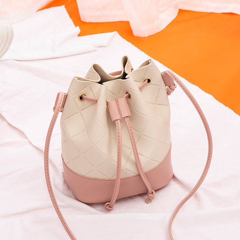 Chaolingge Fashion Bucket Bag Versatile Crossbody