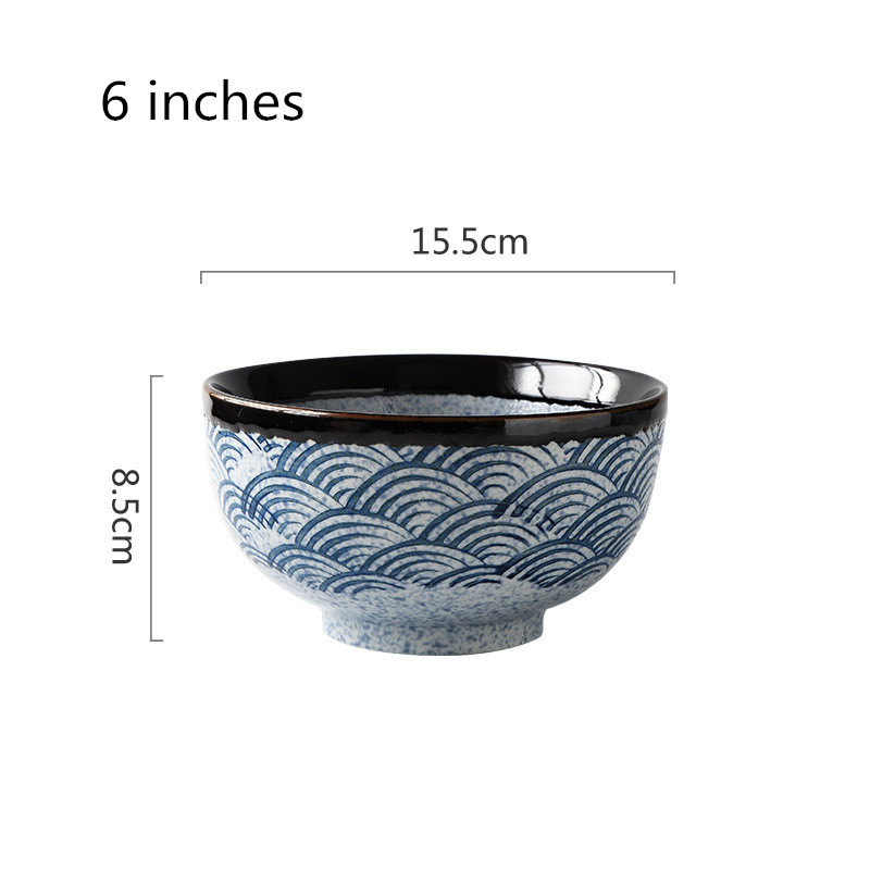 6inch ribbed noodle bowl