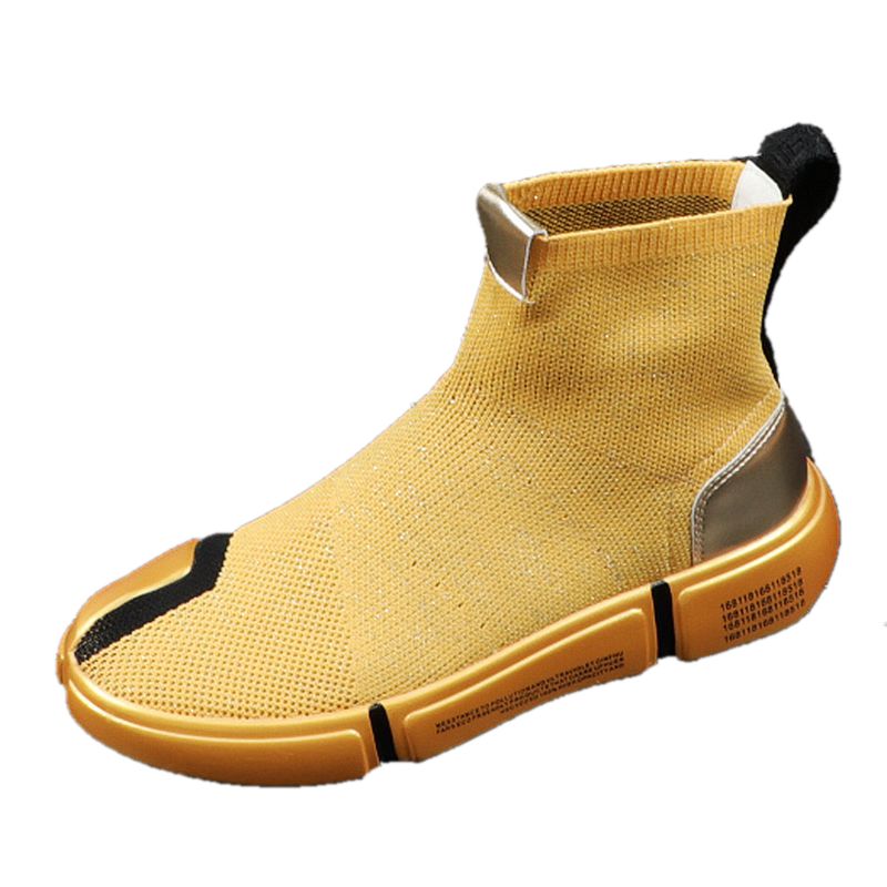 Title 5, Mens net red spring high-top socks shoes, brea...