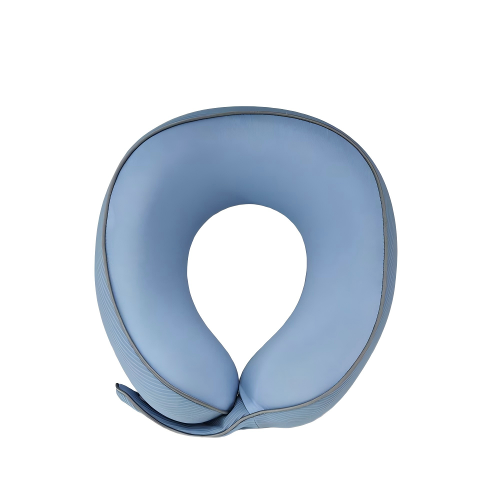 Collapsible Business-Style Memory Foam U-Shaped Pillow