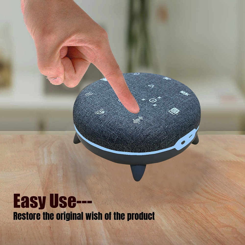 Multi Mode White Noise Sleep Sound RGB Lights Bluetooth - Image 5