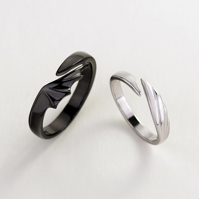 Personalized Pair Of Niche Design Couple Rings