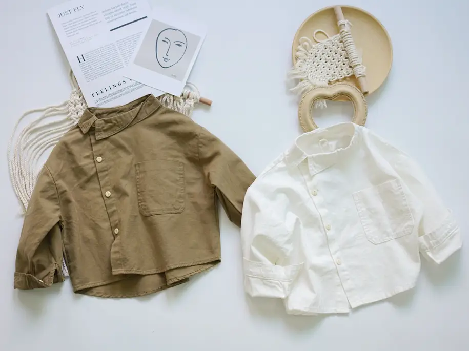 Children's Cotton And Linen Shirt