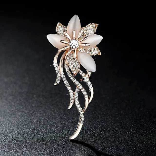 Korean Version Of Ladies Temperament Creative Opal Pin - Shop at LoveMi
