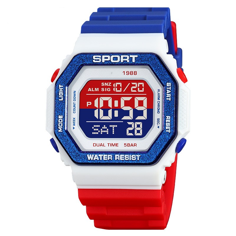 Outdoor Electronic Watch - Side View