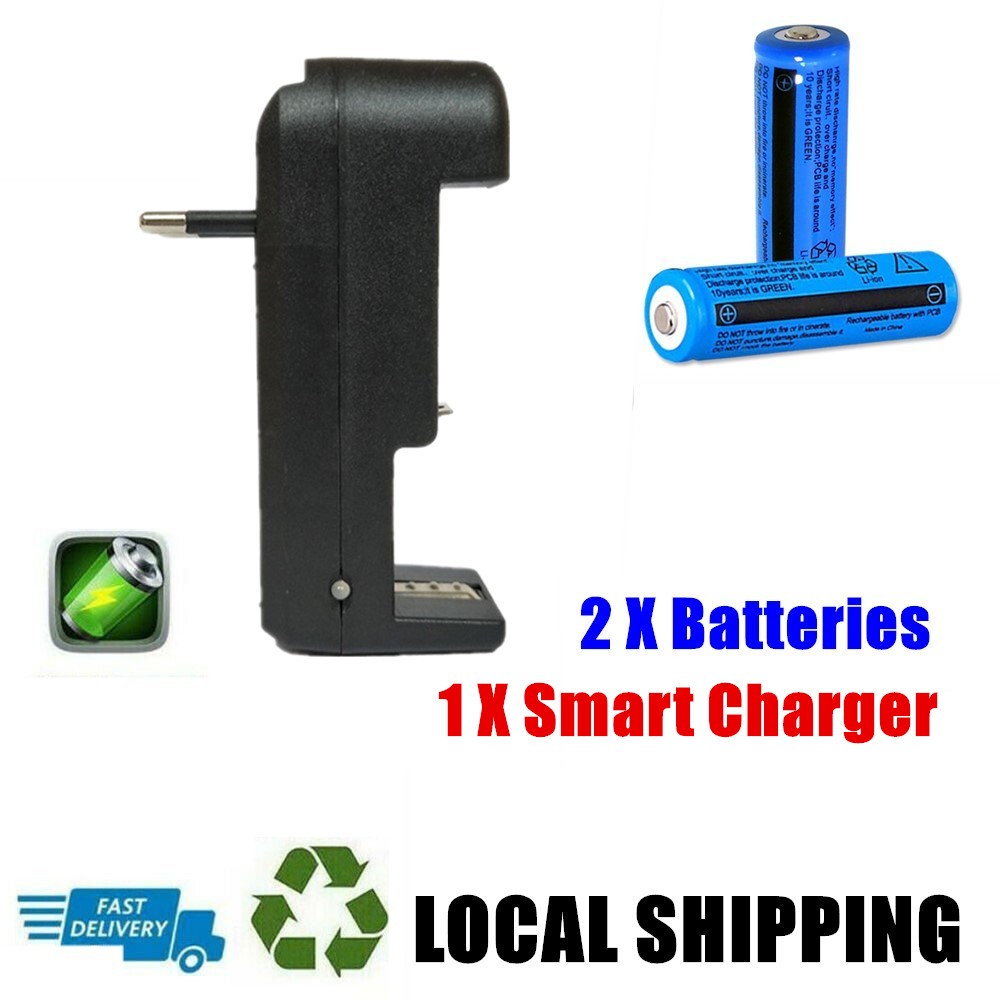 Battery Charger With Li-ion Batteries 3.7V 3000mAh