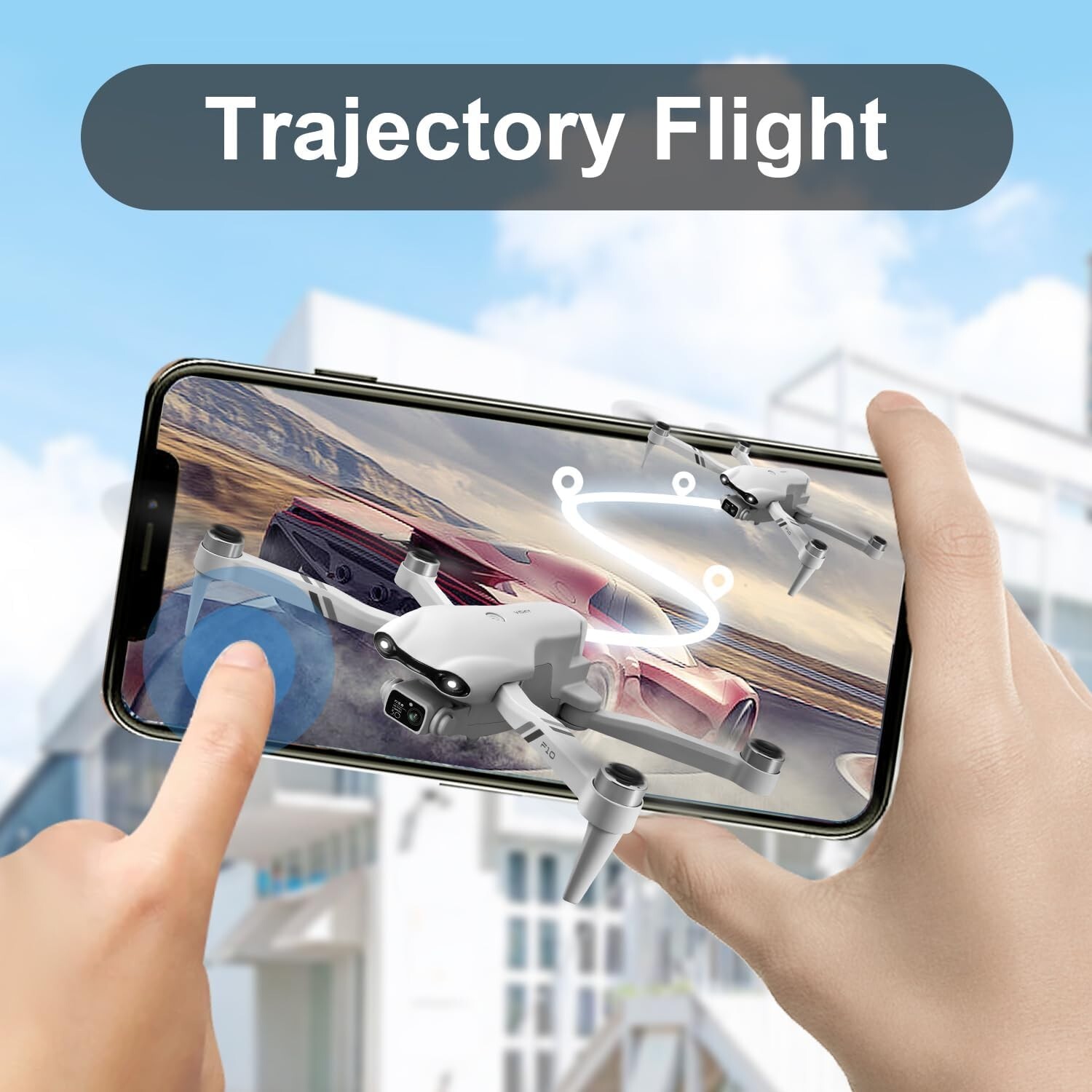 F10 Foldable Drone With Camera For Adults,1080P HD FPV Live Video RC Quadcopter — image 8