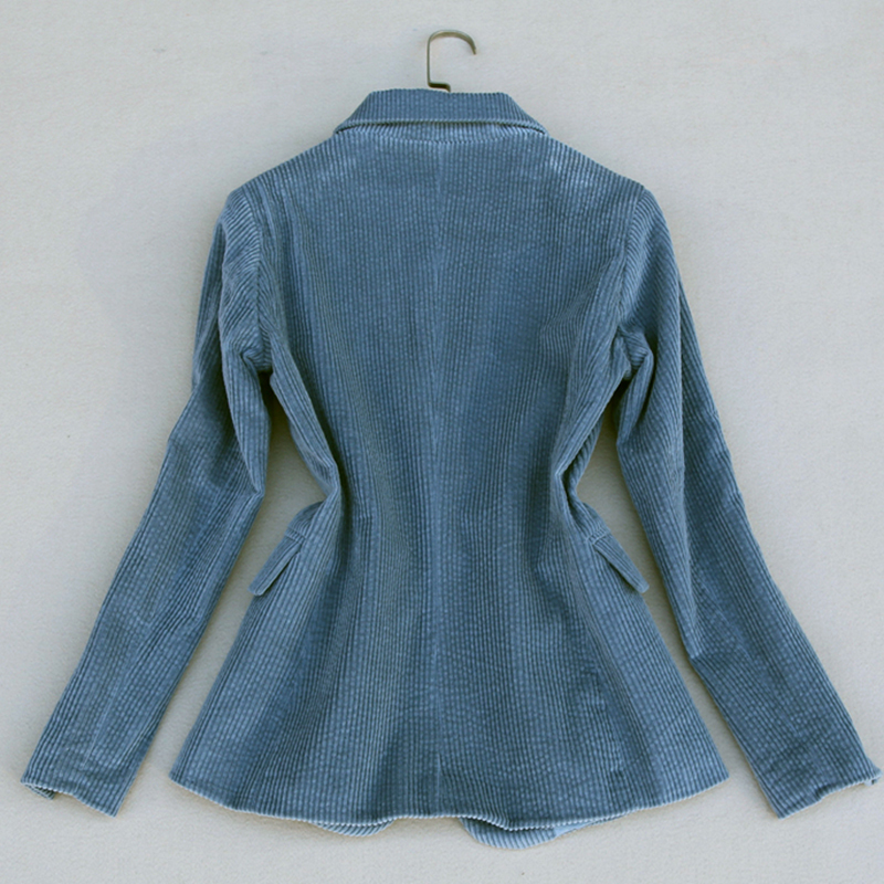 Autumn And Winter  New One-button Lapel  Korean Wide-leg Trousers Two-piece Suit