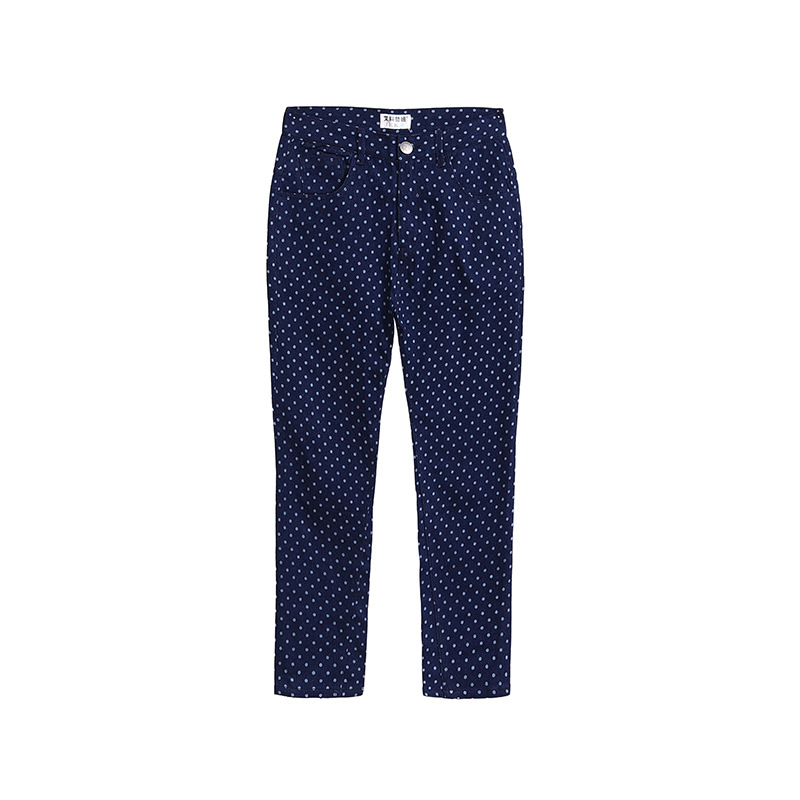 Title 2, Pantalon Homme Tendance Pois Imprimé Coupe Slim...