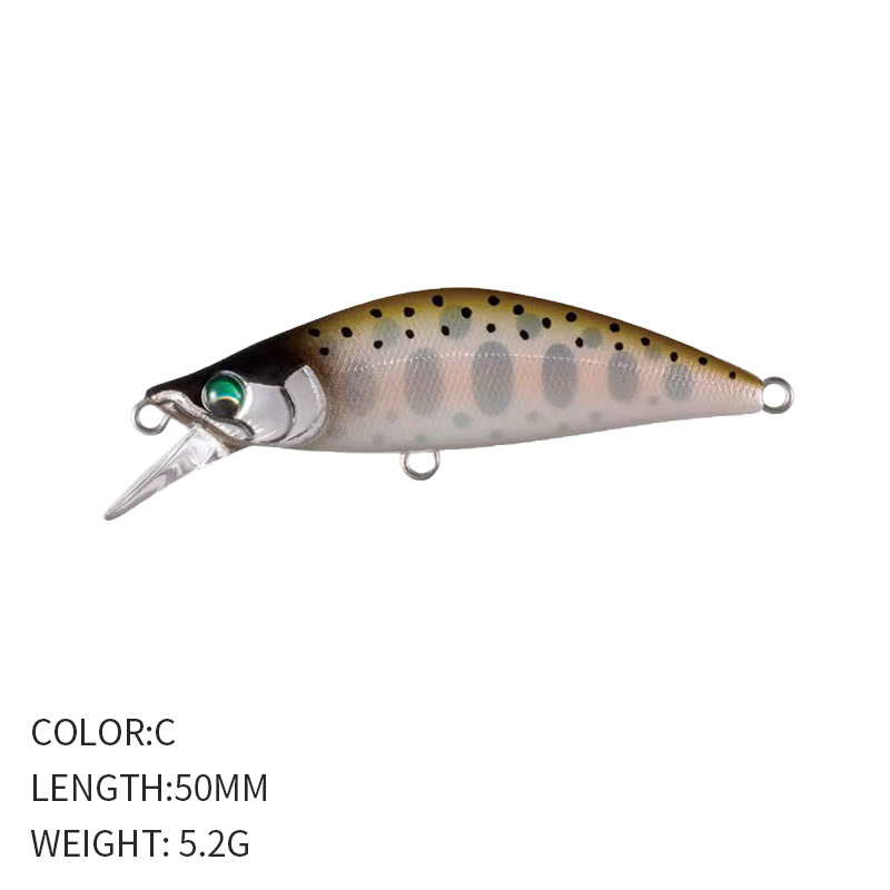 Submerged Long Casting Warped Mouth Bass Mini Microbait - Image 7
