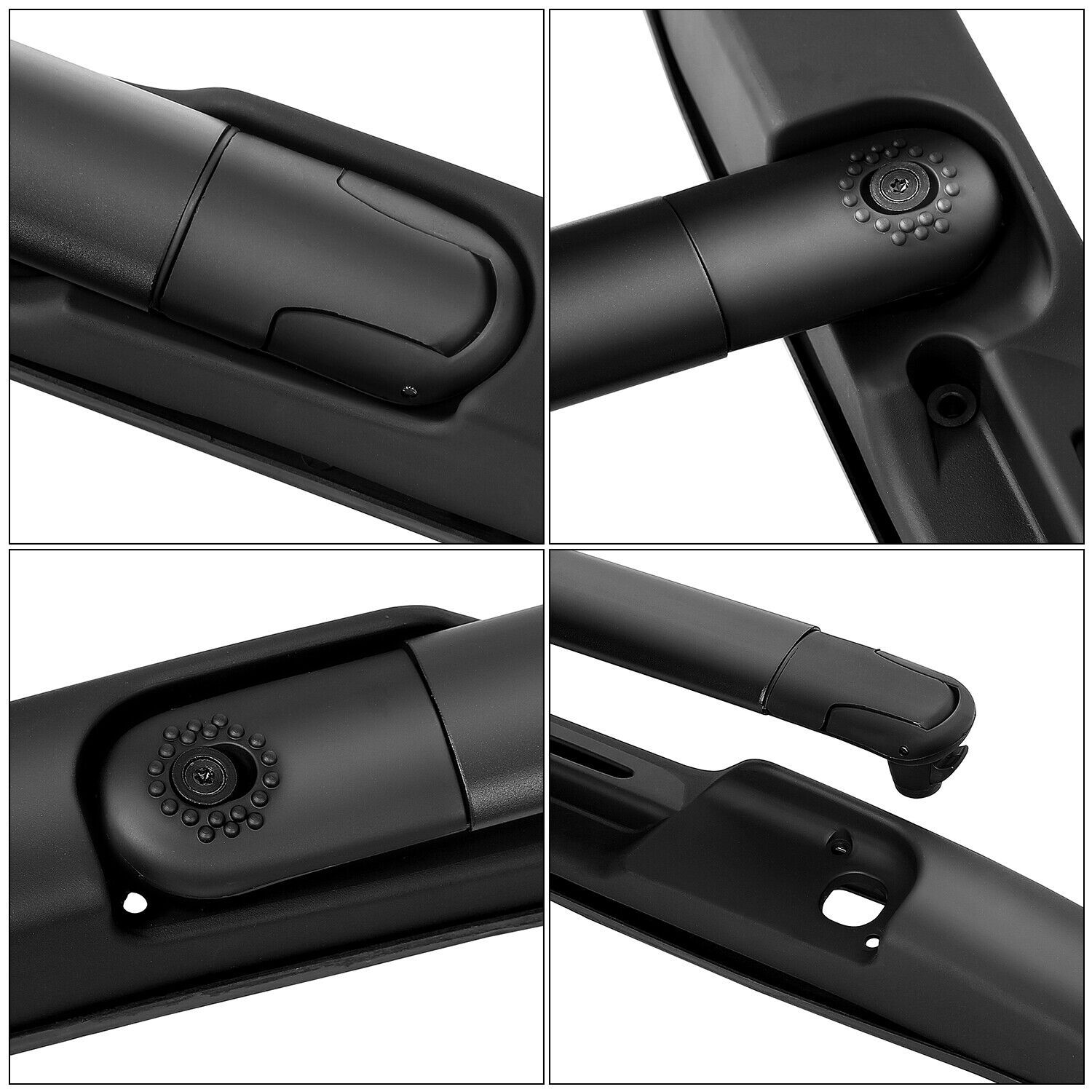 Roof rack cross bars on Toyota Tacoma Double Cab loaded with cargo gear