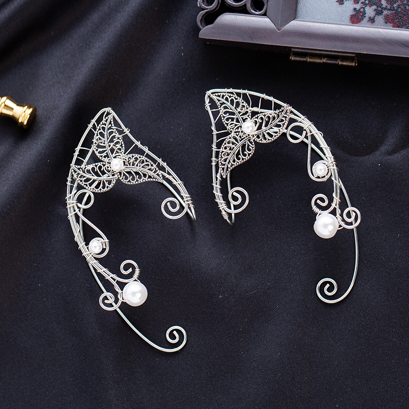 Vintage No Piercing Elf Ear Clip Jewelry