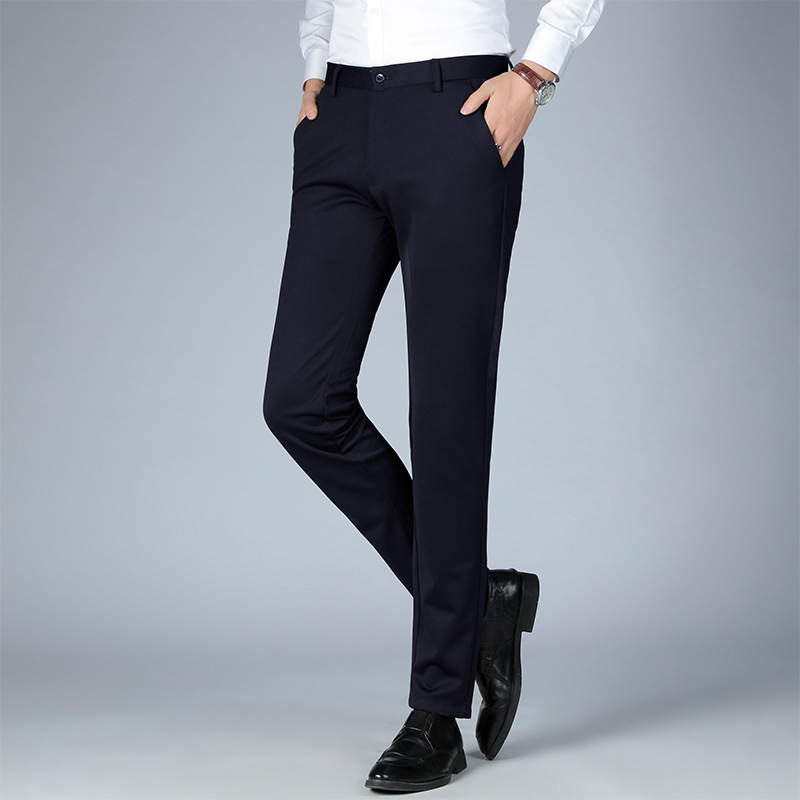 Men's Stretch Business Straight Pants
