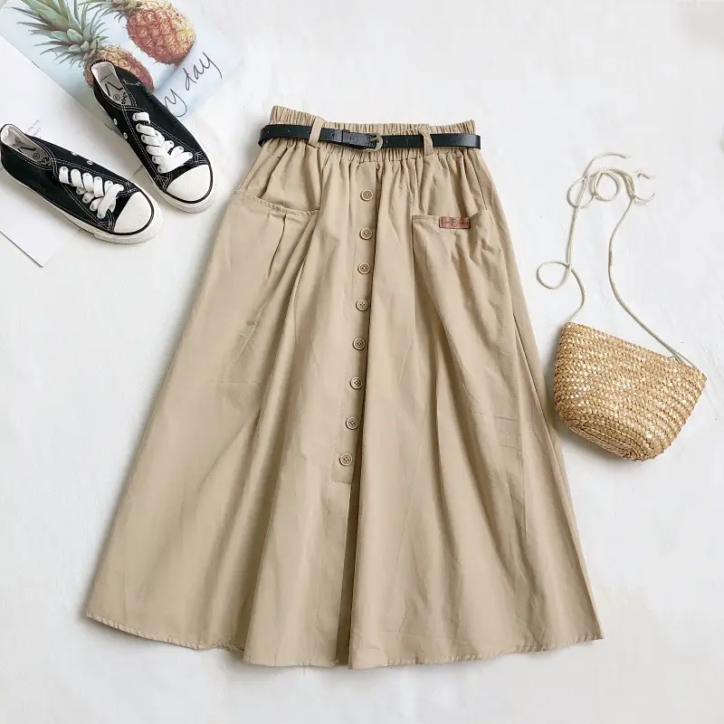 Women's New Fashion Casual Half Skirt