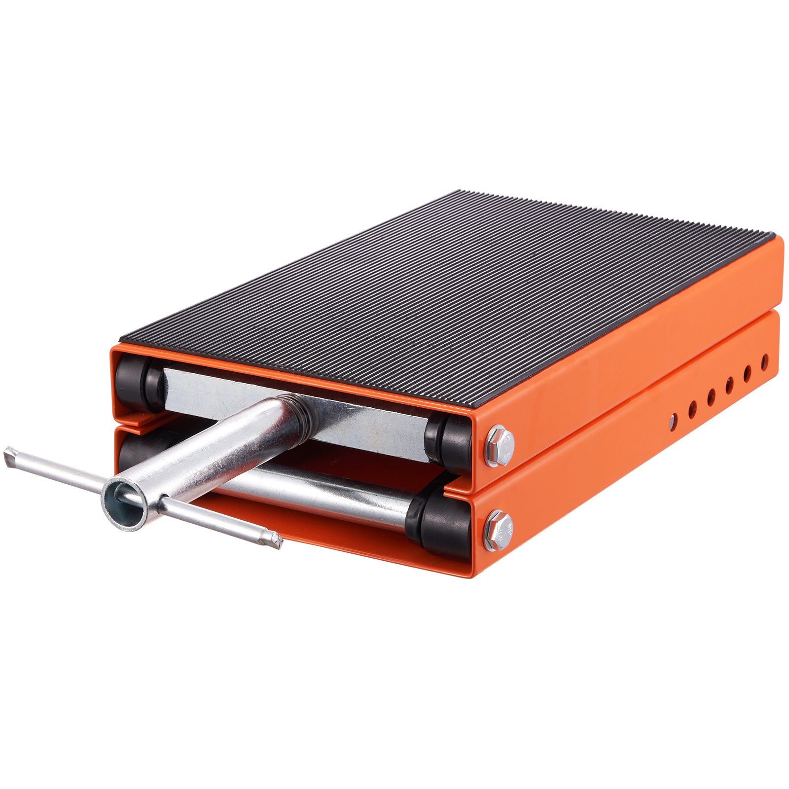 Motorcycle Lift, 1100 LBS Motorcycle Scissor Lift Jack With Wide Deck & Safety Pin, Center Hoist Crank Stand, Steel Scissor Jack For Street Bikes, Cruiser Bikes, Touring Motorcycles image 7