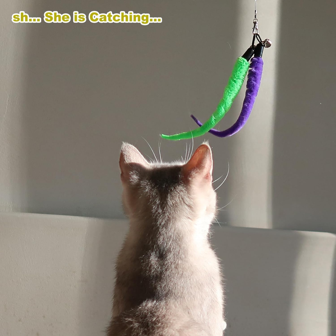 Jouets pour chats d'intérieur, jouet interactif pour chat – Image 6