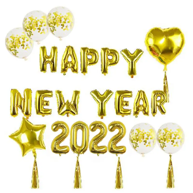 New Year Party Decoration Balloon Company Annual Spring Festival Aluminum Film Balloons